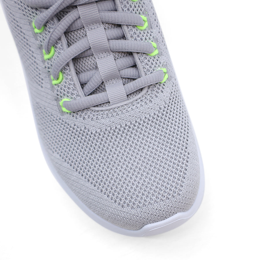 WOMENS SLIP INS GREY LACE UP SNEAKER