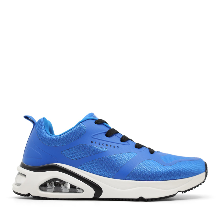 BLUE LACE UP MENS SNEAKER