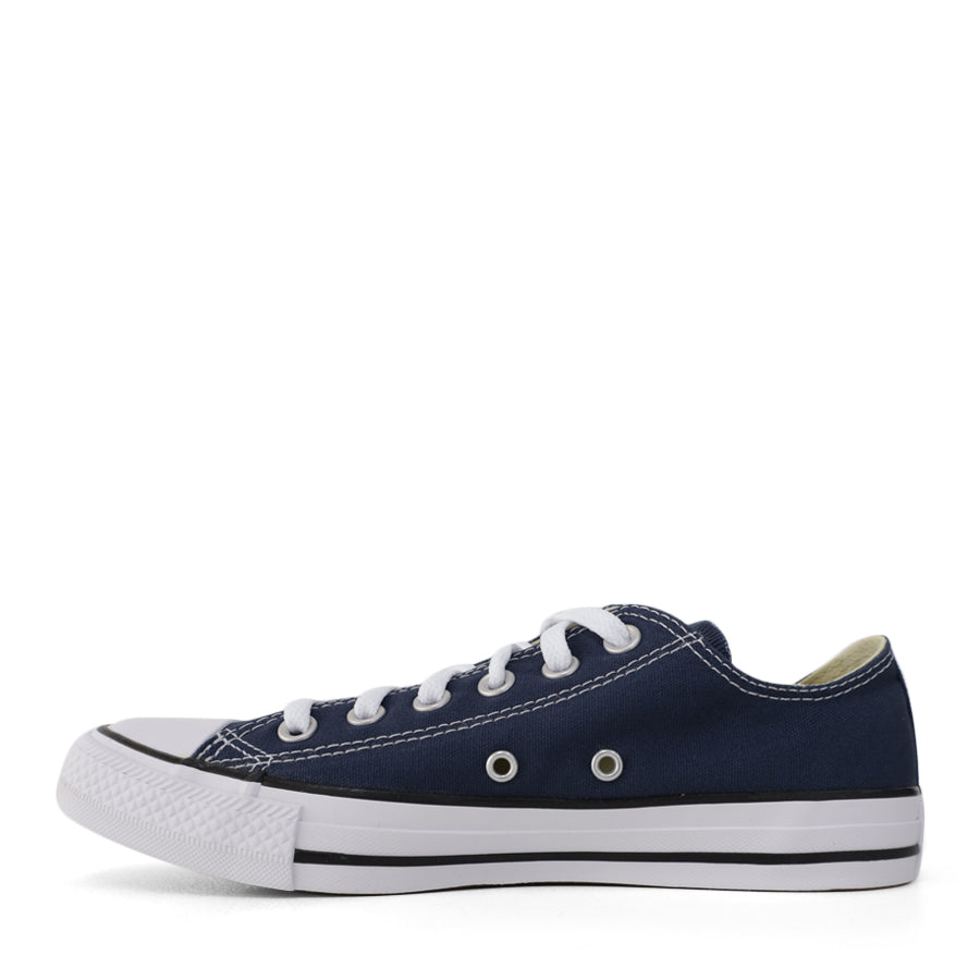 NAVY BLUE LACE UP LOW TOP UNISEX SNEAKER