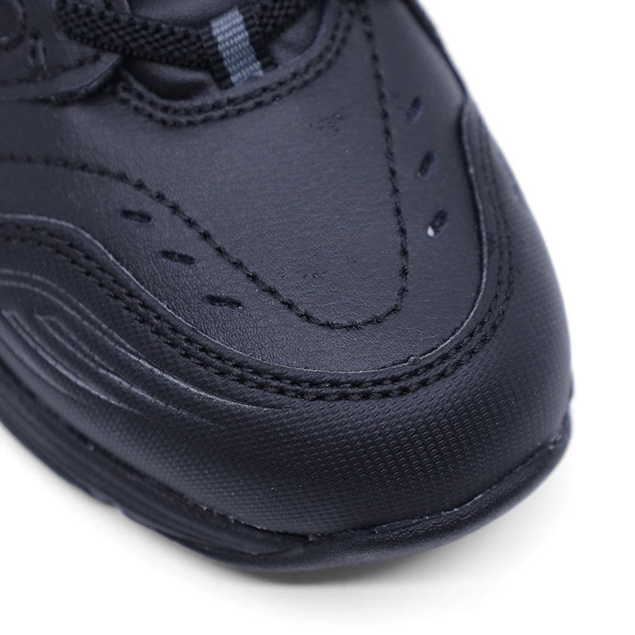 BLACK VELCRO SCHOOL SHOE