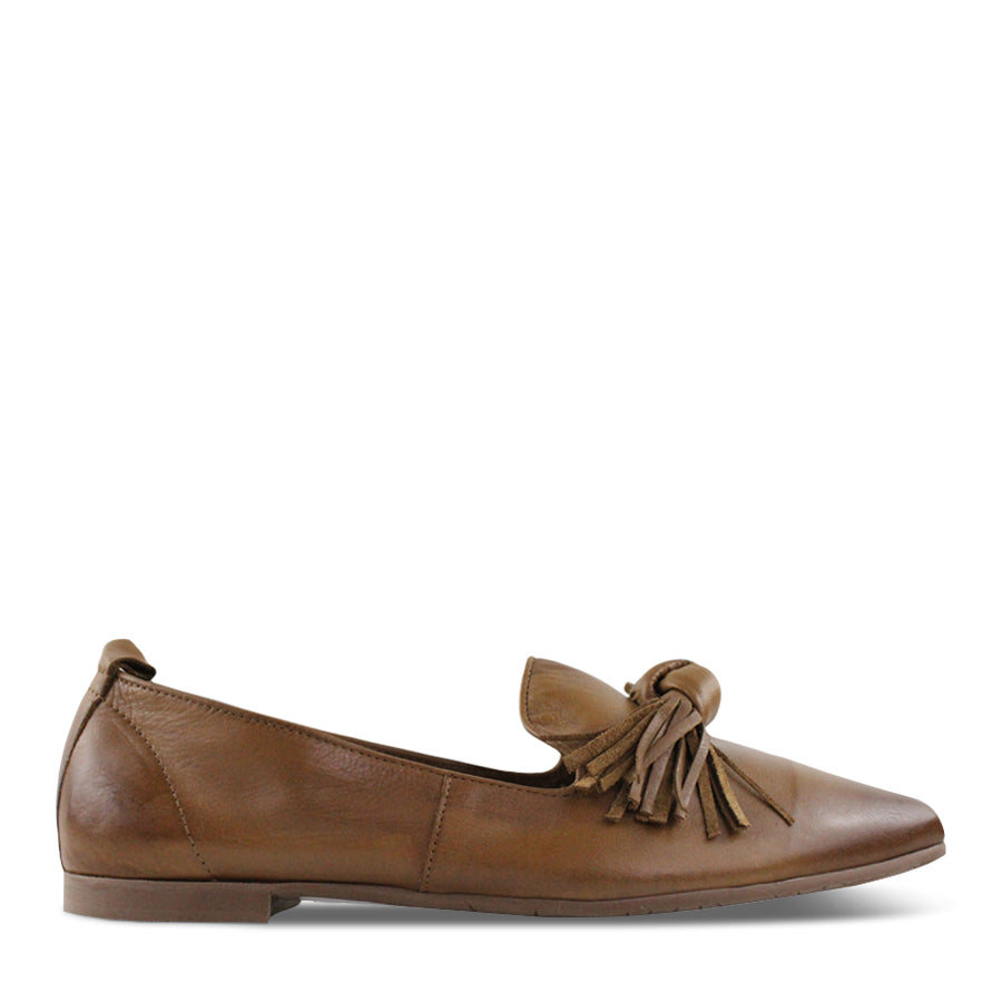 BROOK GREEN BOW TASSEL LOAFER SHOE