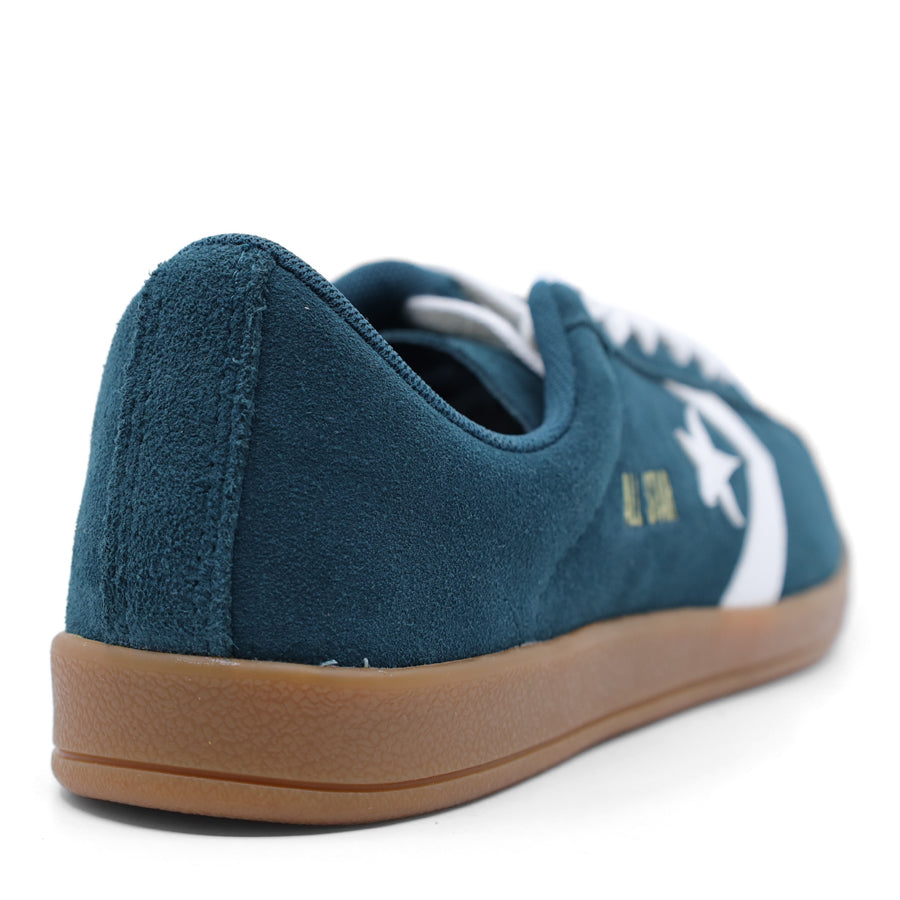 CONVERSE ALL STAR GREEN SUEDE LACE UP TRAINER