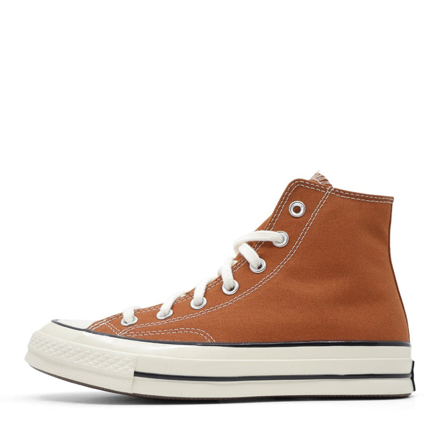TAWNY BROWN UNISEX HIGH TOP LACE UP SNEAKER
