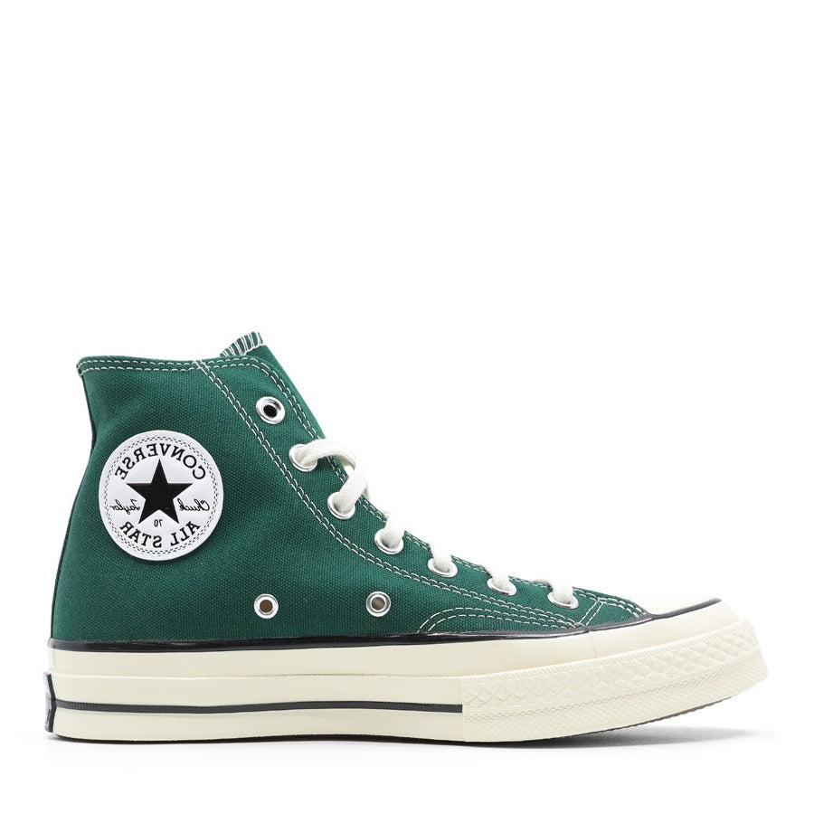 MIDNIGHT GREEN HIGH TOP CHUCK LACE UP SNEAKER