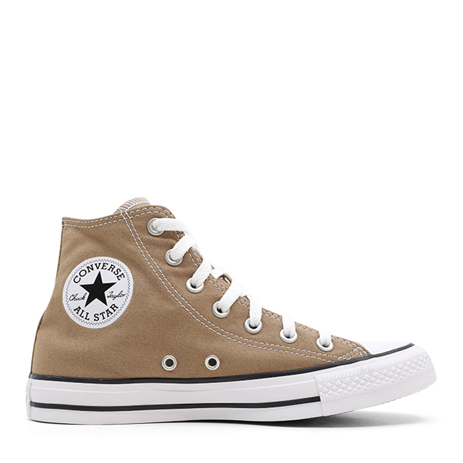 NEUTRAL GREY HIGH TOP LACE UP UNISEX SNEAKER