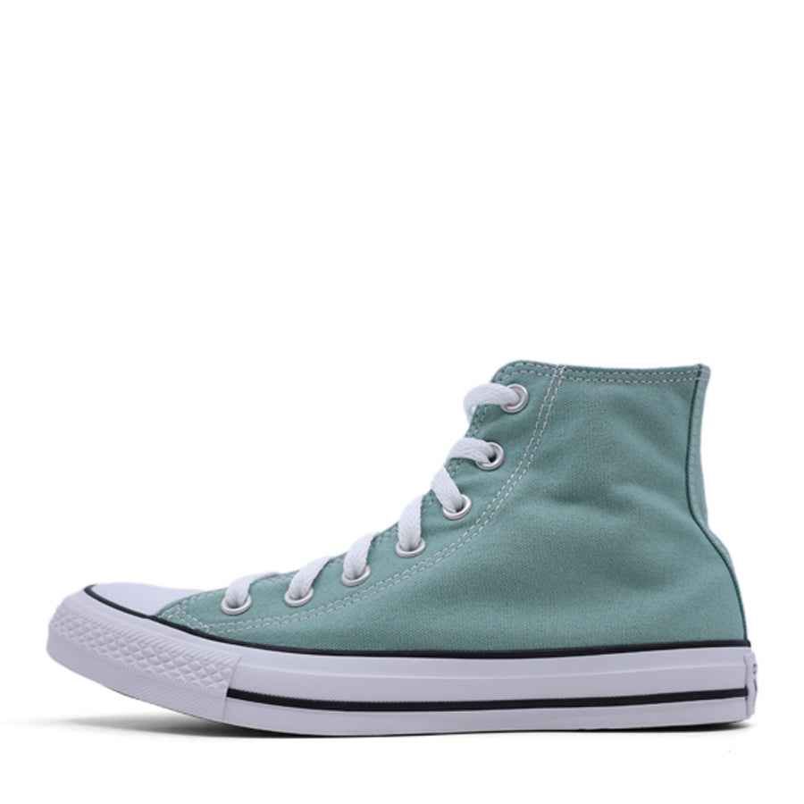 GREEN  HIGH TOP LACE UP UNISEX SNEAKER
