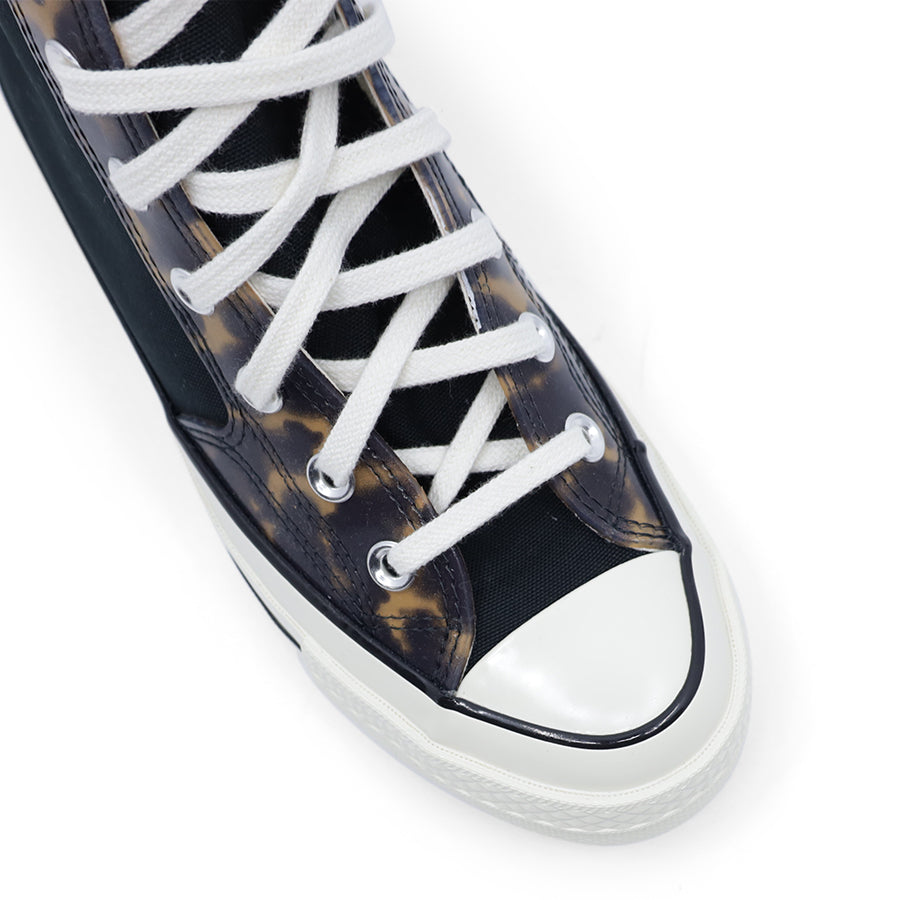 BLACK TORTOISESHELL HI TOP SNEAKER