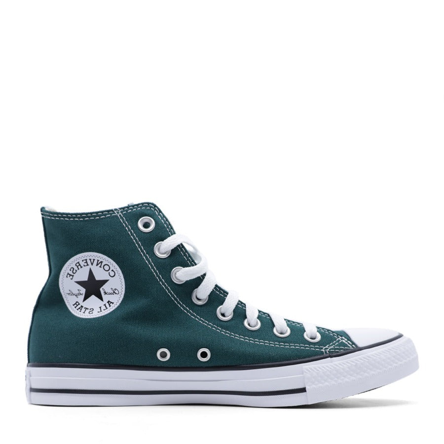 DRAGON GREEN UNISEX LACE UP HIGH TOP SNEAKER
