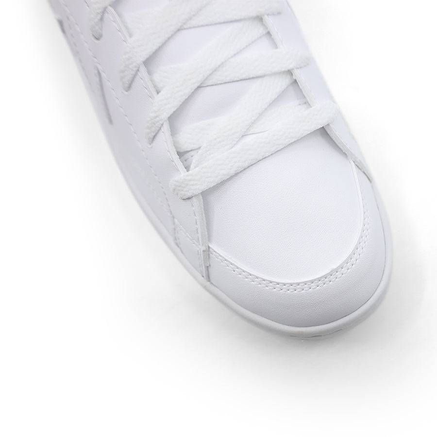 ALL OVER WHITE LACE UP SNEAKER