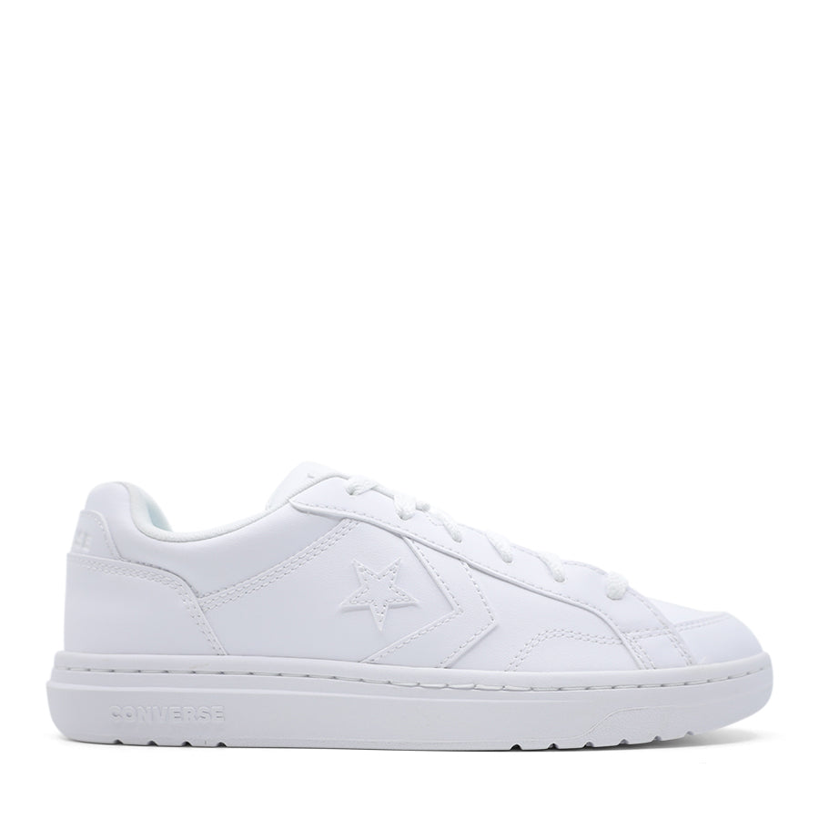 ALL OVER WHITE LACE UP SNEAKER