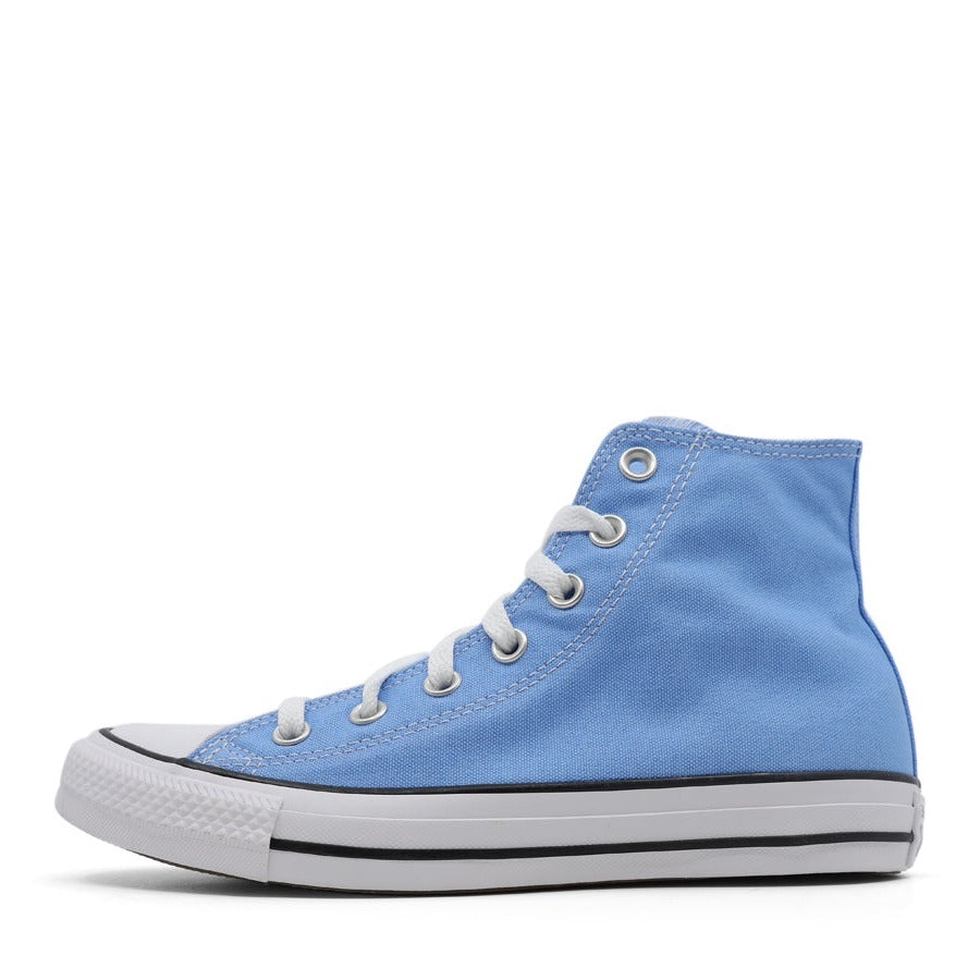 LIGHT BLUE HIGH TOP LACE UP SNEAKER