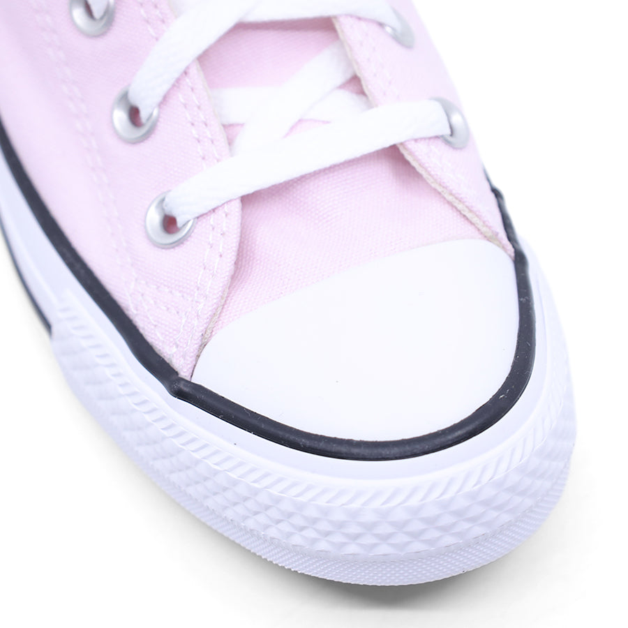 CONVERSE CHUCK HIGH TOP LIGHT PINK LACE UP SNEAKER
