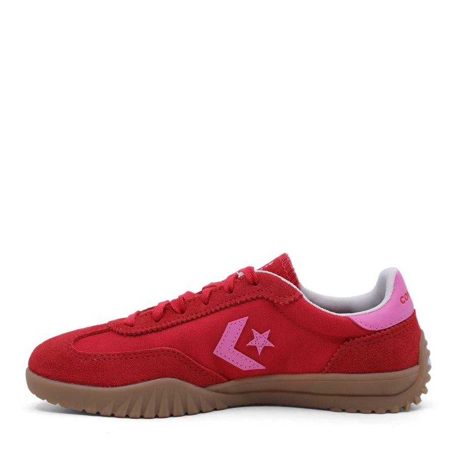 CONVERSE RUN STAR RED PINK LACE UP TRAINER SNEAKER