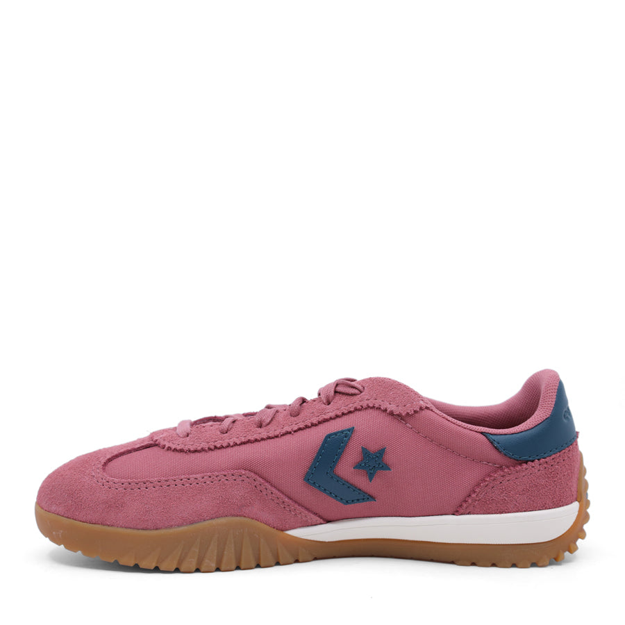 CONVERSE RUN STAR ROSE PINK AND BLUE LACE UP TRAINER SNEAKER