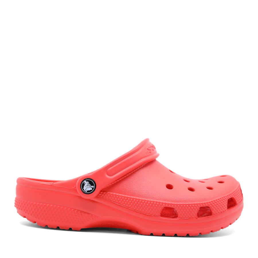 BLACK CLASSIC CROC CLOG ANKLE STRAP