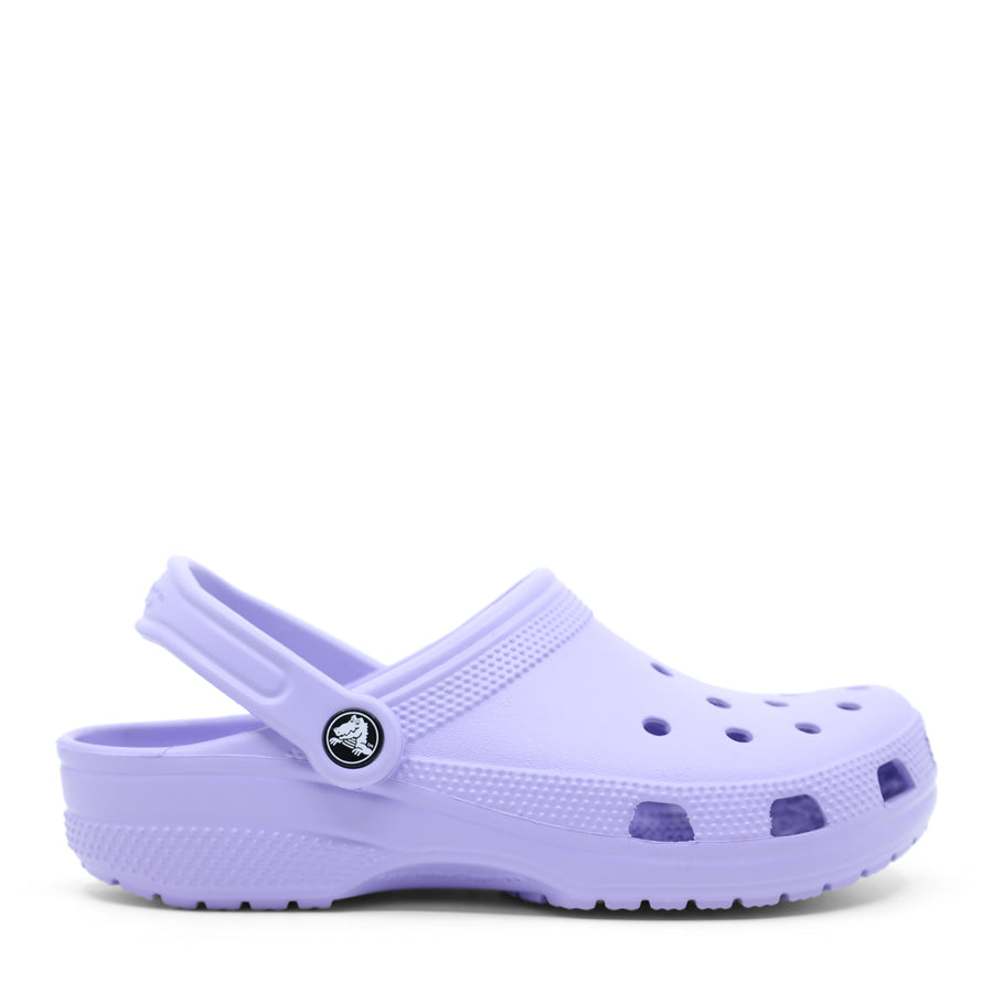 BLACK CLASSIC CROC CLOG ANKLE STRAP