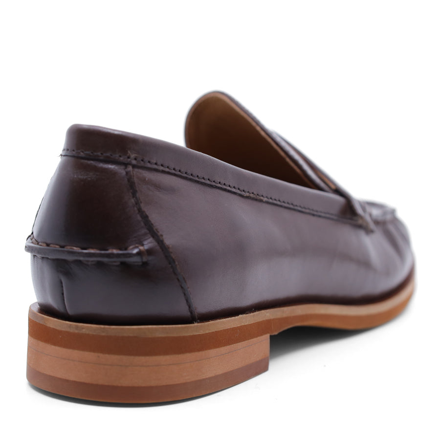 CHESTNUT BROWN SLIP ON LOAFER