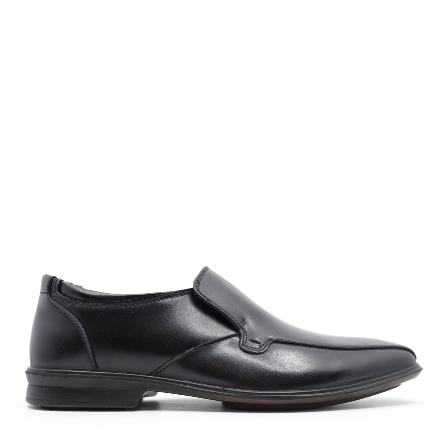 MENS BLACK SLIP ON DRESS SHOE