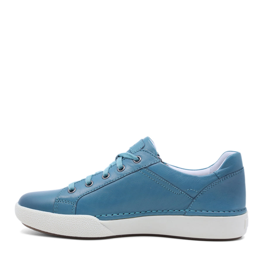 AZURE BLUE WITH WHITE SOLE SNEAKER