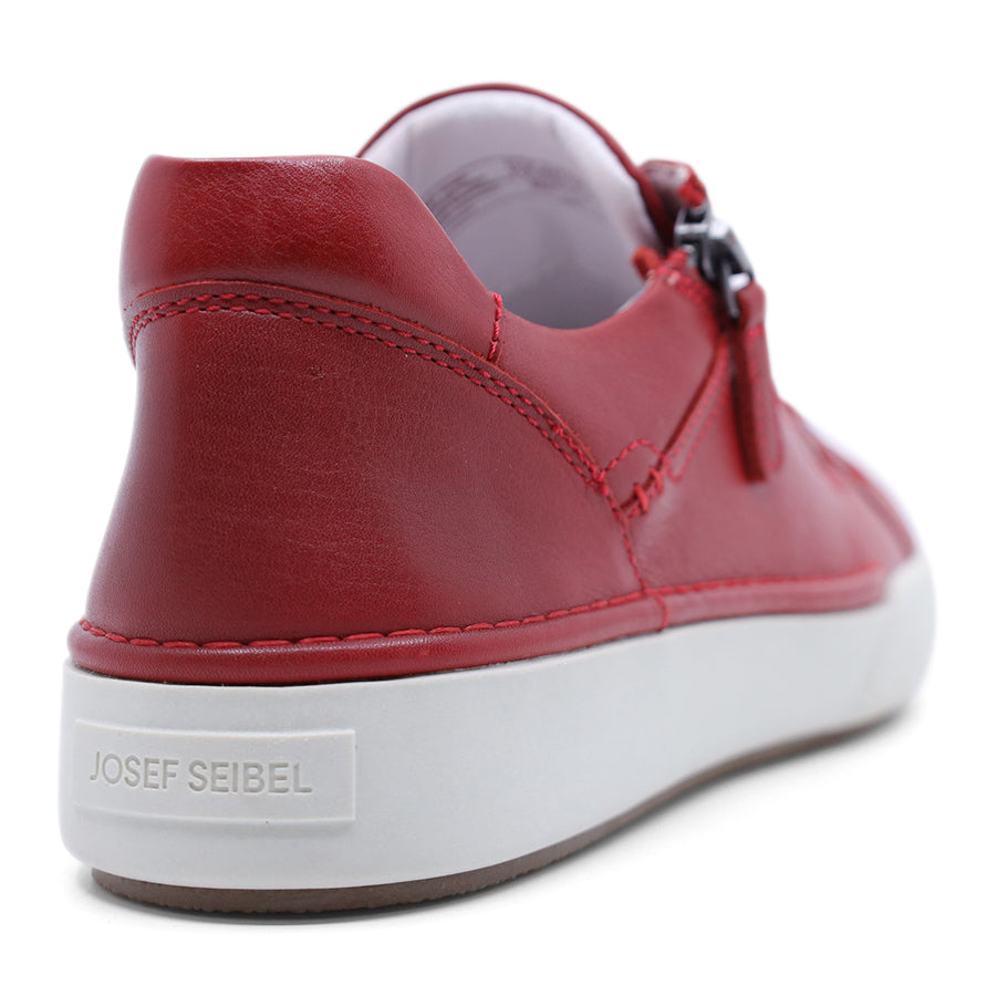 HIBISCUS RED WITH WHITE SOLE SNEAKER