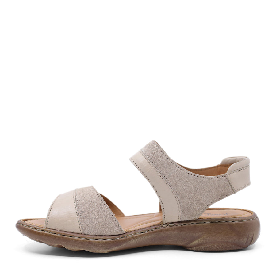 BEIGE VELCRO SANDAL