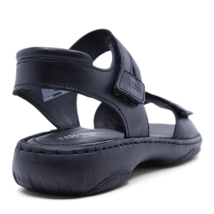 BLACK VELCRO SANDAL