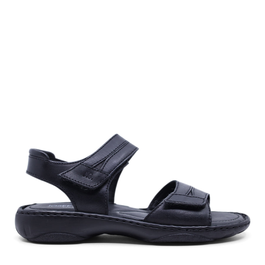 BLACK VELCRO SANDAL