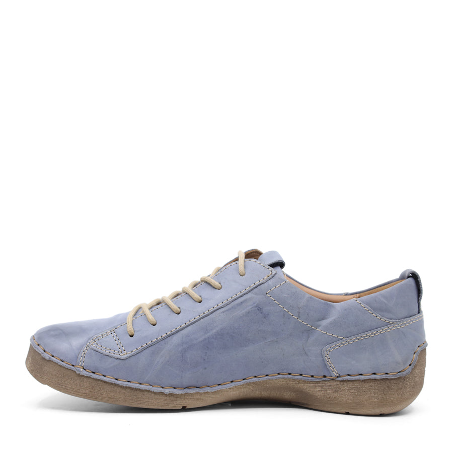 BLUE LACE UP SNEAKER