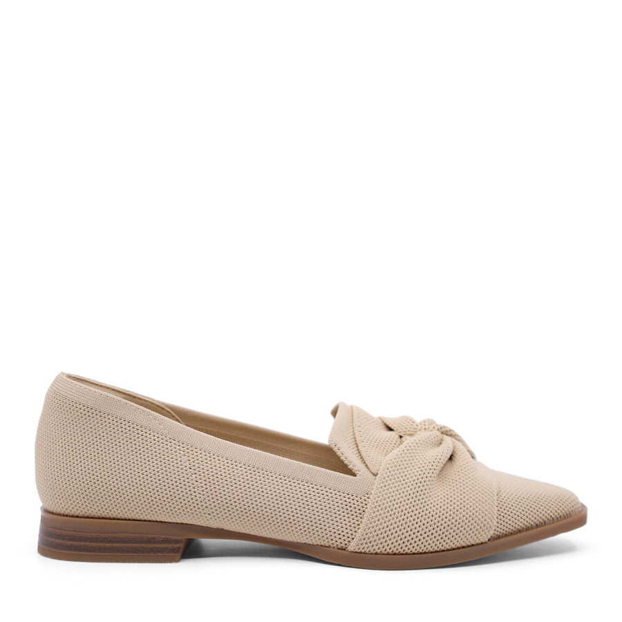 CAMEL BEIGE SLIP ON BALLET FLAT