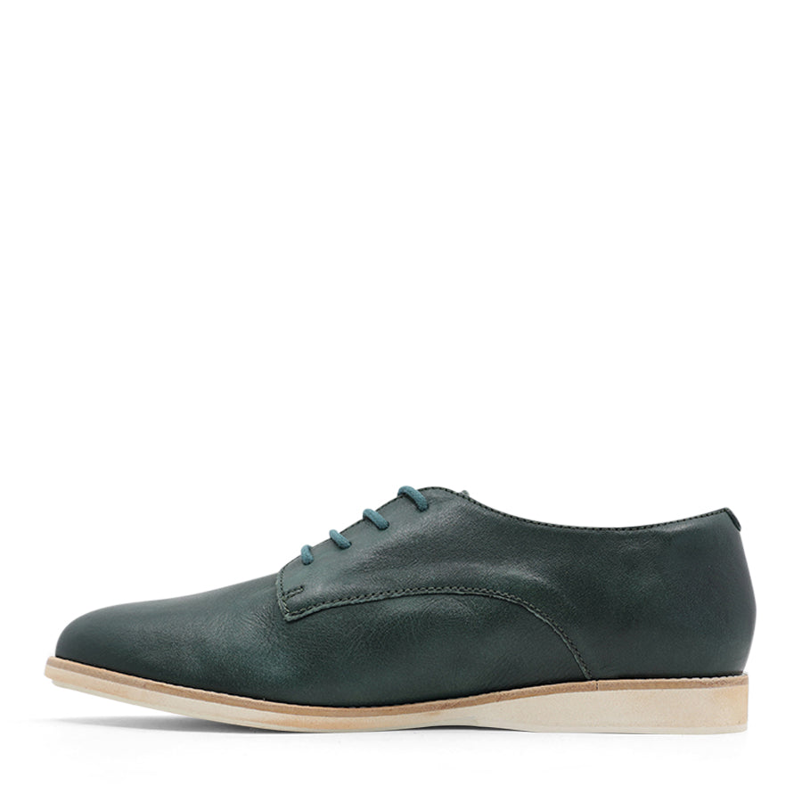 FOREST GREEN DERBY LACE UP SNEAKER