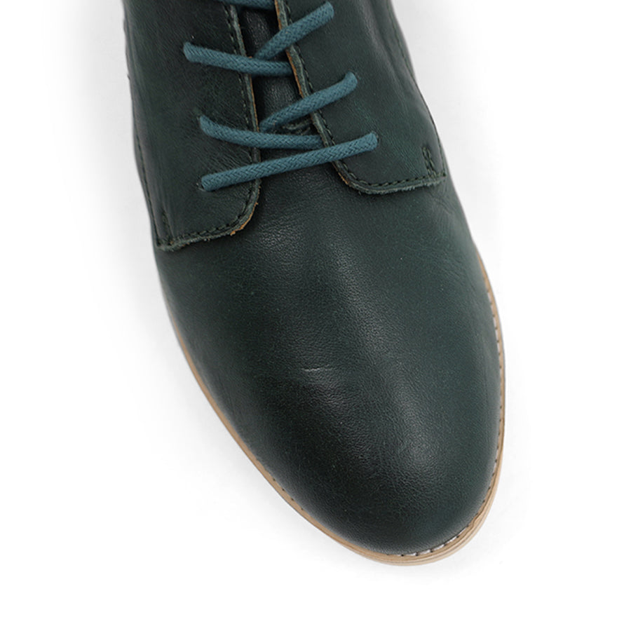 FOREST GREEN DERBY LACE UP SNEAKER