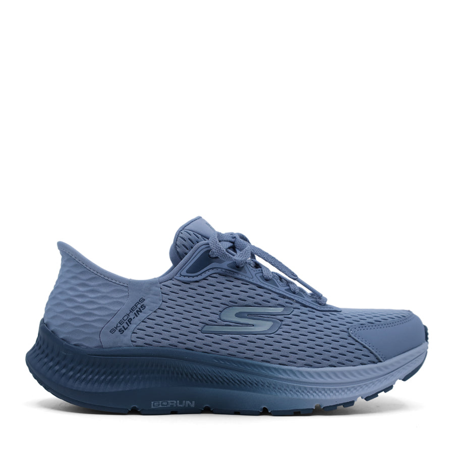 SKECHERS SLATE BLUE LACE UP SNEAKER