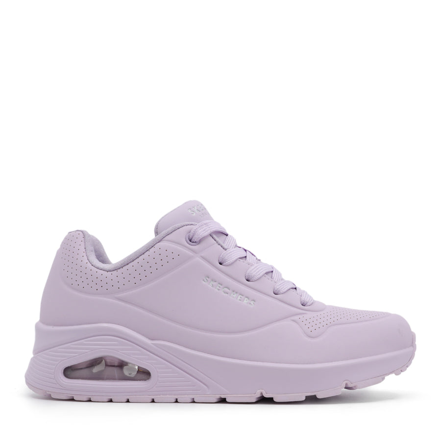 LILAC LIGHT PURPLE LACE UP SNEAKER