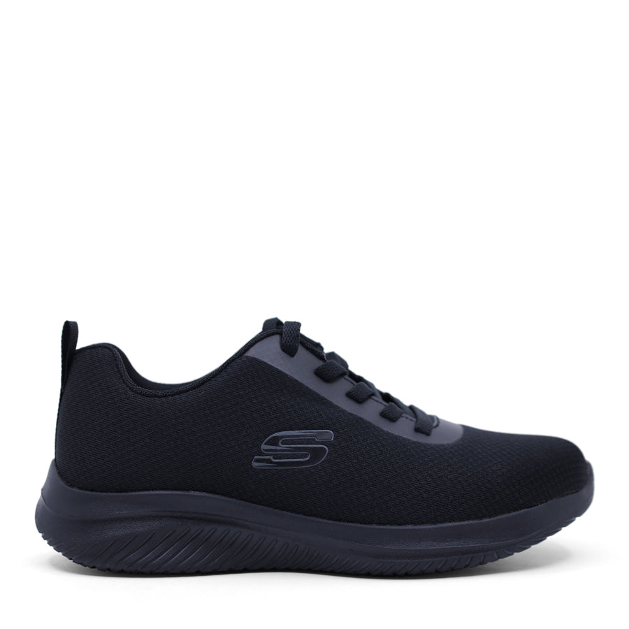 WOMENS BLACK SKECHERS SNEAKER