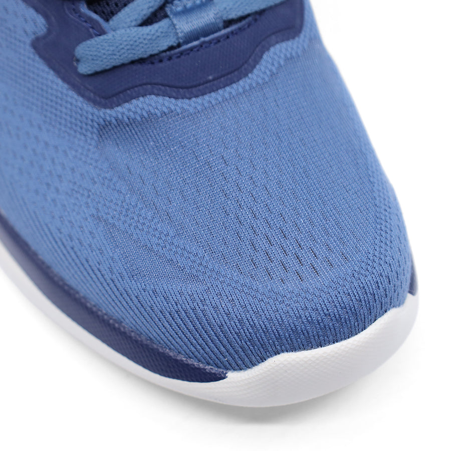 MENS SKECHERS BLUE LACE UP SNEAKER