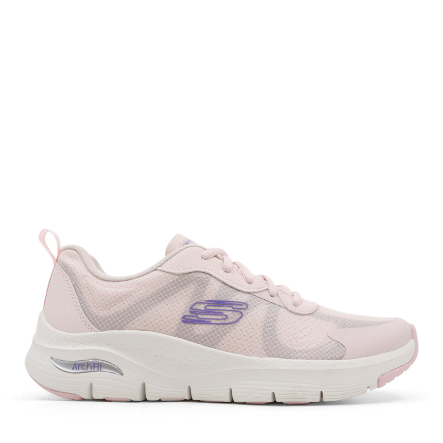 ROSE LIGHT PINK LACE UP SNEAKER