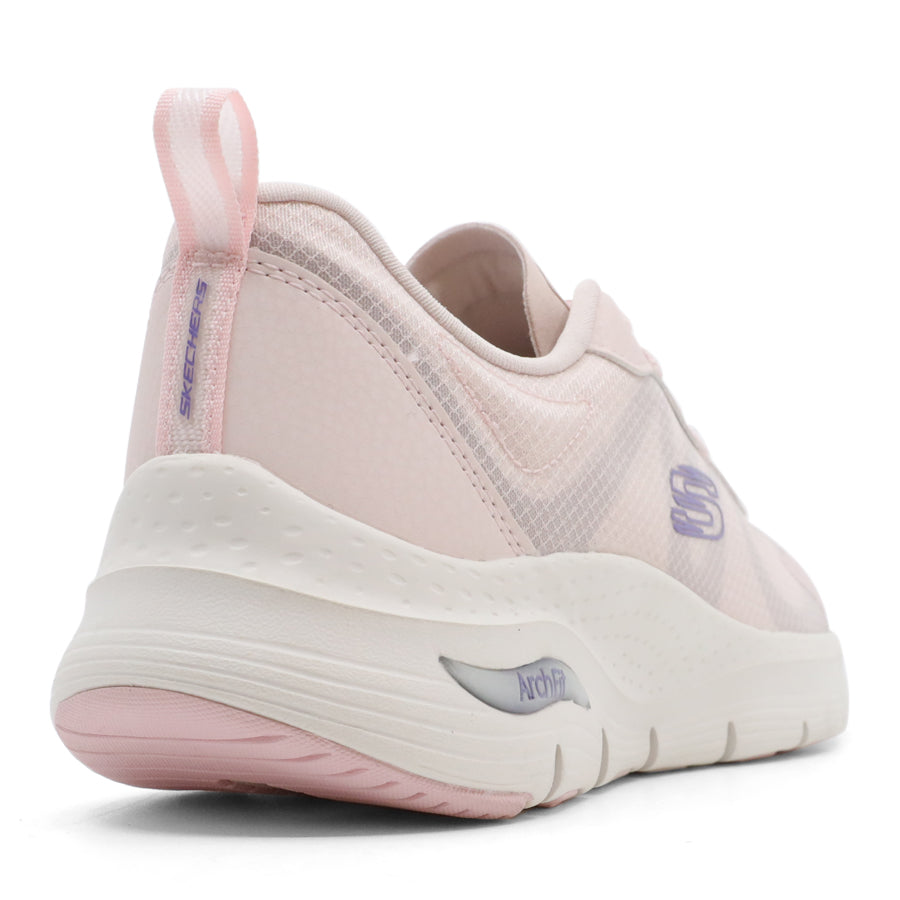 ROSE LIGHT PINK LACE UP SNEAKER