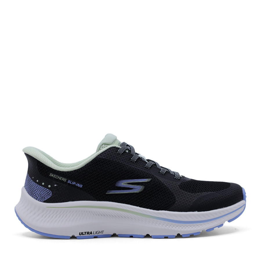 SKECHERS SLATE BLUE LACE UP SNEAKER