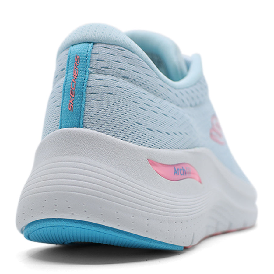 LIGHT BLUE LACE UP ARCHFIT SNEAKER