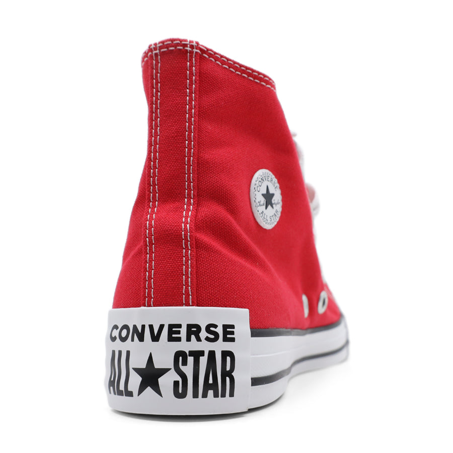 Converse all star hi red canvas sale