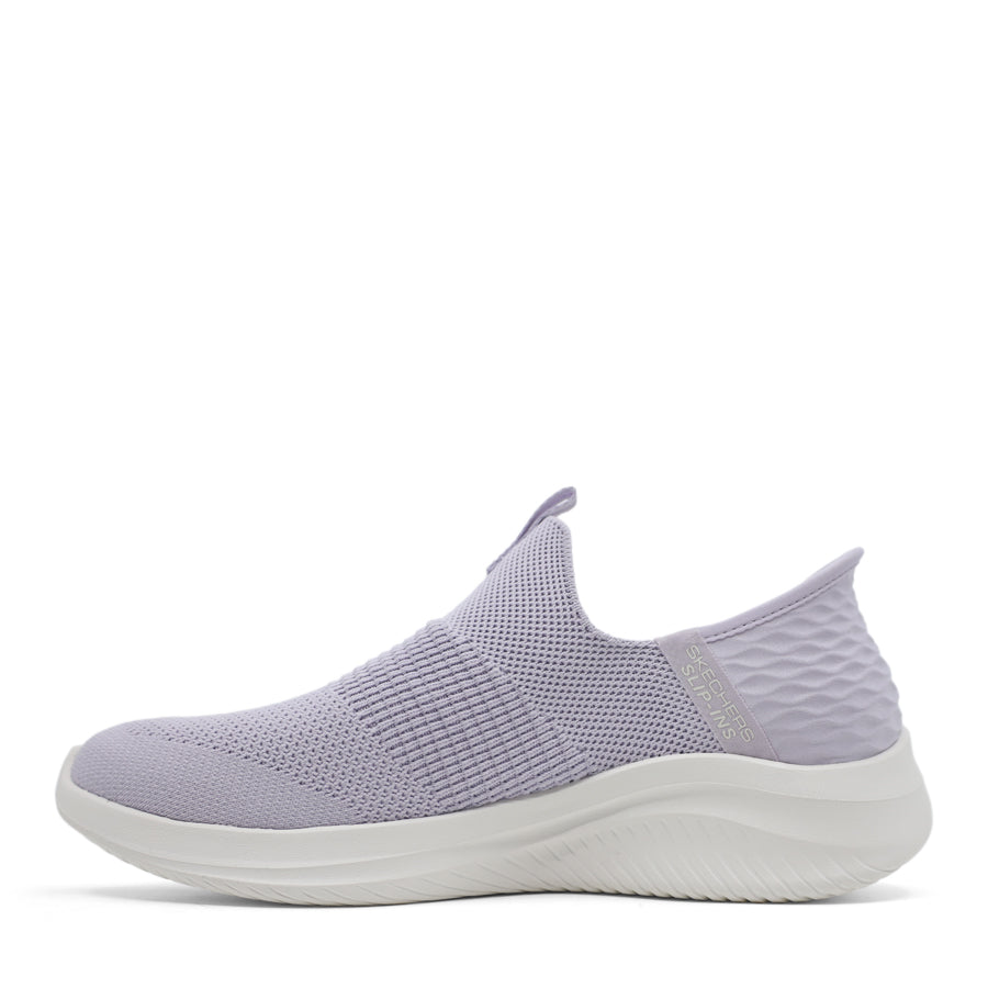 LAVENDER PURPLE SLIP IN SLIP ON FLAT SNEAKER LOAFER
