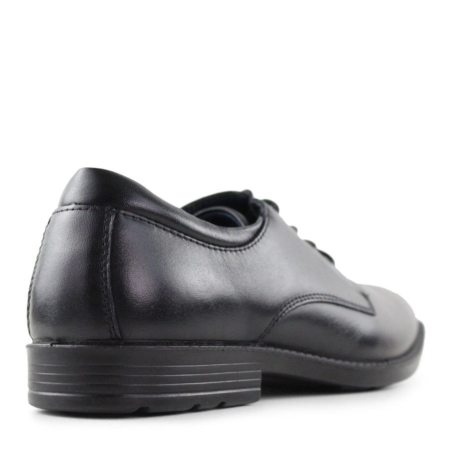 BLACK LEATHER DRESS SENIOR SCHOOL SHOE