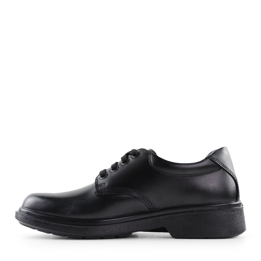BLACK LACE UP LEATHER SCHOOL SHOE GOOD FOR ALL YEAR LEVELS