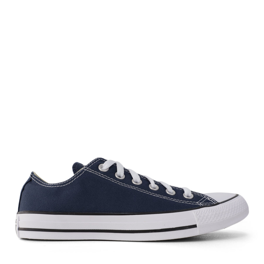 NAVY BLUE LACE UP LOW TOP UNISEX SNEAKER