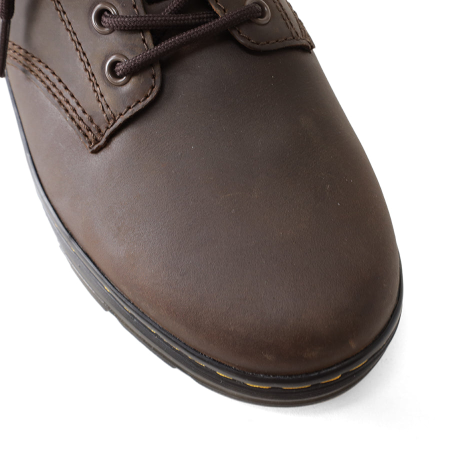 BROWN LEATHER LACE UP SHOE