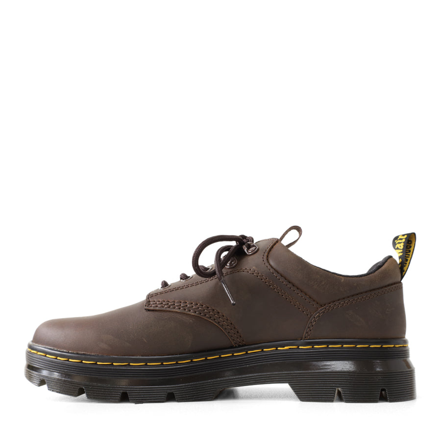 BROWN LEATHER LACE UP SHOE
