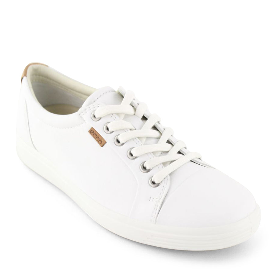 WHITE LACE UP COMFORT SNEAKER