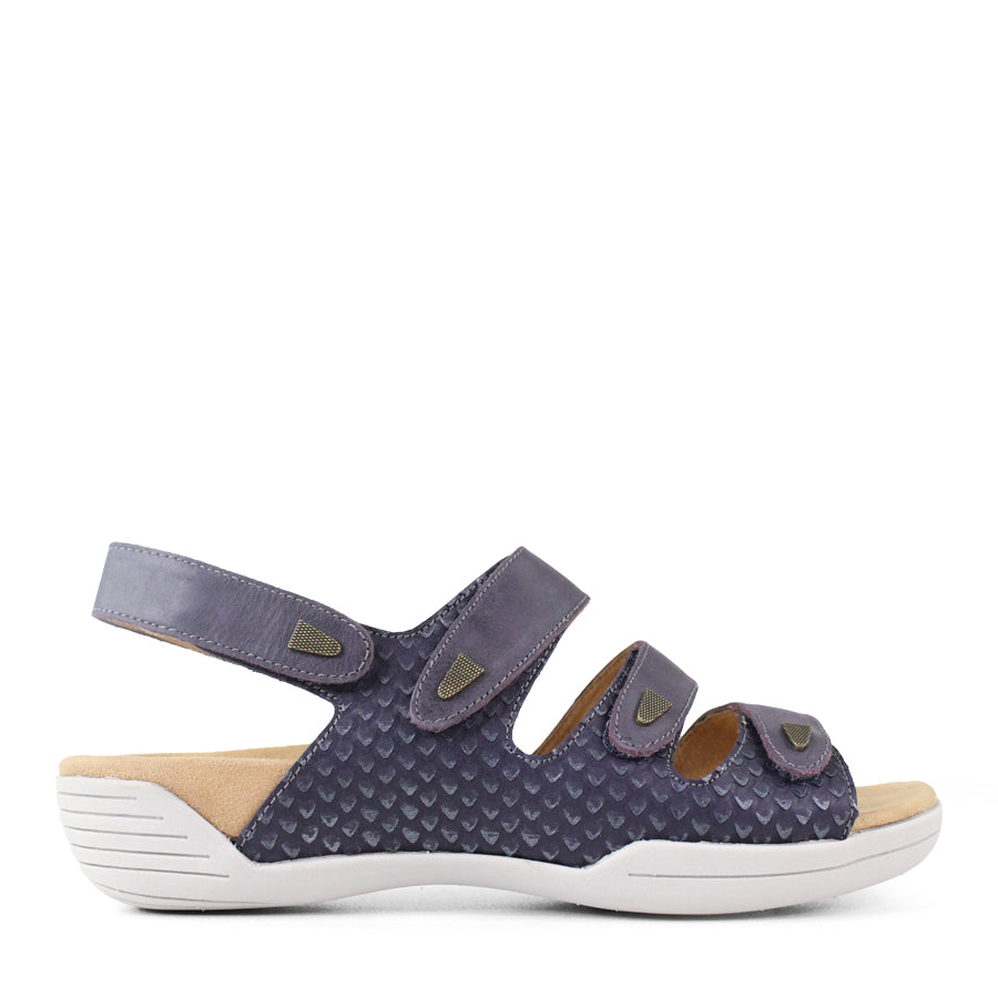 GREEN VELCRO STRAPS ADJUSTABLE COMFORT SANDAL