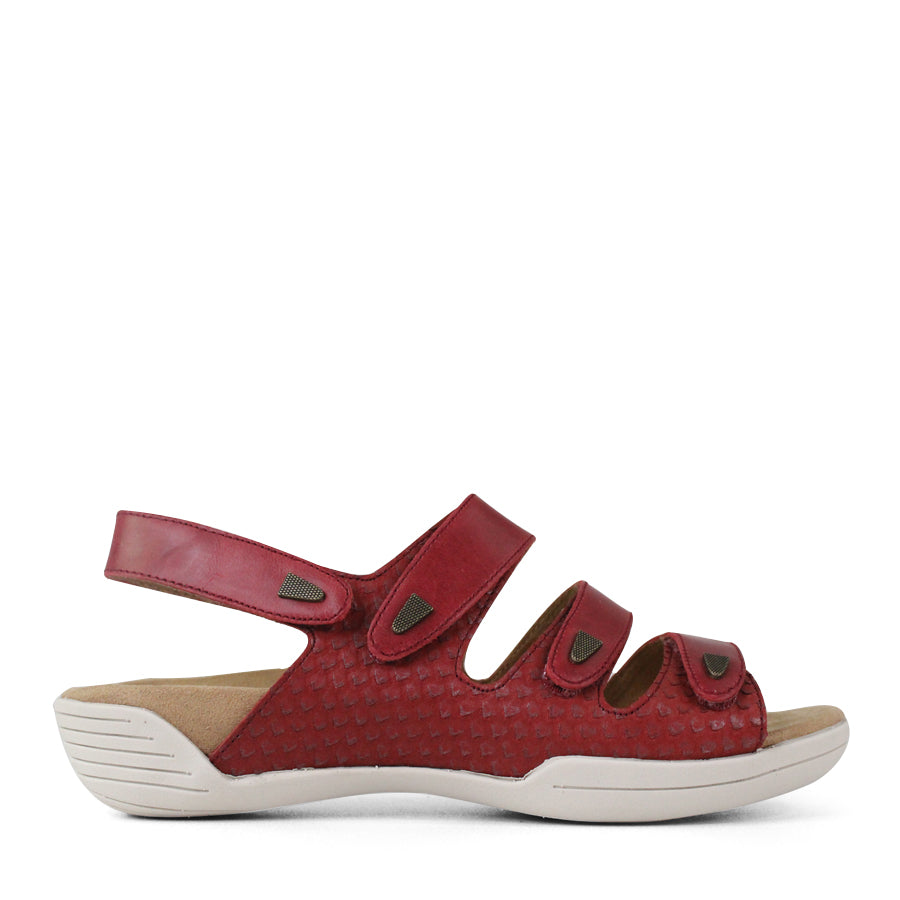 GREEN VELCRO STRAPS ADJUSTABLE COMFORT SANDAL