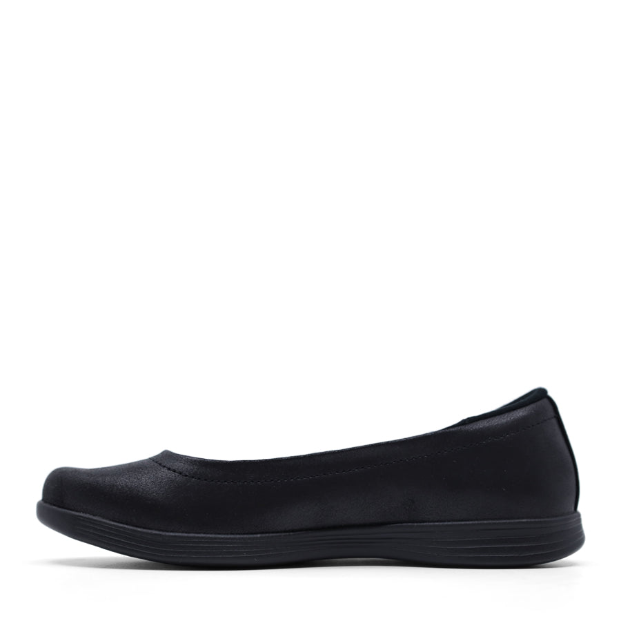 BLACK SLIP ON BALLET FLAT SNEAKER